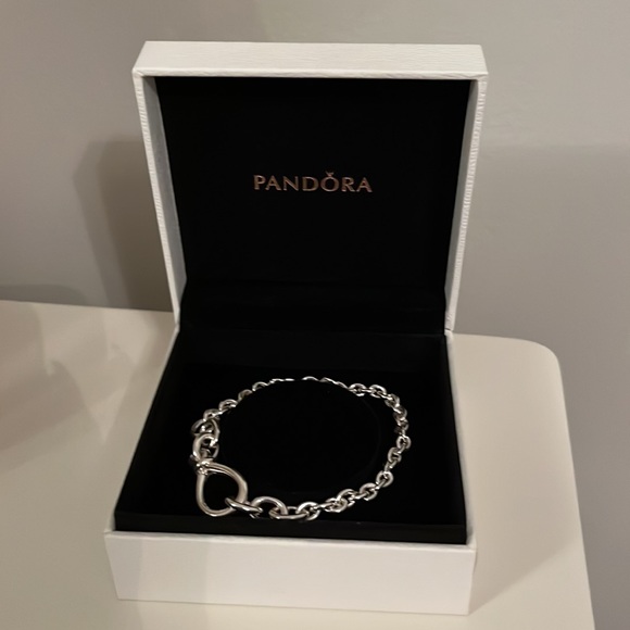 Chunky infinity knot chain bracelet - pandora - Picture 2 of 4